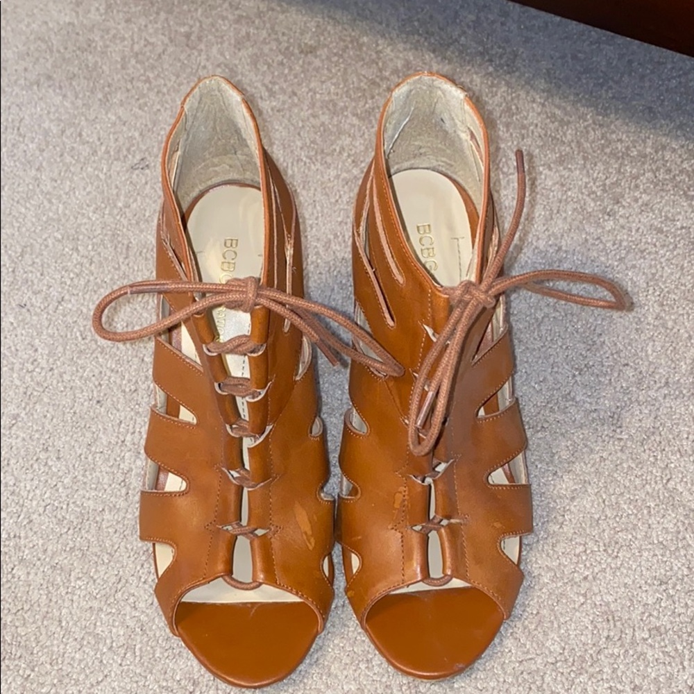 BCBGeneration Brown Heels